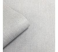 Muriva Papier peint Venezia M67309 – Vinyle italien, texture tissé embossé paillettes Argent