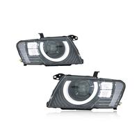 MURKKD Phares de voiture compatibles avec Pajero V73 V75 V61 2000-2011 Kit d'accessoires lentille projecteur à LED style Defender(Left steering wheel)