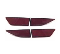 MURKKD Réflecteur de pare-chocs arrière voiture, feu freinage, stop, faux éclairage décoratif, compatible avec VW Touran L 2016 2017 2018(1 Set)