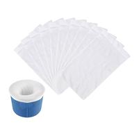 Murman Chaussettes De Skimmer De Piscine 10 Pièces Chaussette Filtre Piscine pour Panier Skimmer Piscines 22x13cm (Panier Non Inclus)