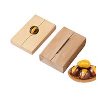 Murman Coupeur De Châtaignes Pince en Bois Manuel | Ouvreur De Noix pour l'Ouverture l'Épluchage et le Décorticage des Noix la Préparation de Snacks pour la Maison la Cuisine
