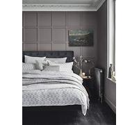 MURMUR Housse de Couette Tulip Cloud Grey, Gris, Simple