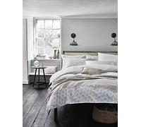 MURMUR Parure de lit Motif Feuilles, Lin, Simple