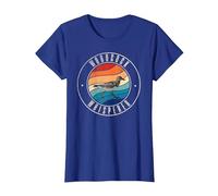 Murmure Bécasse T-Shirt, Femme, Bleu Royal, M