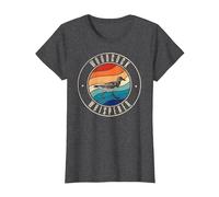 Murmure Bécasse T-Shirt, Femme, Chiné Foncé, M