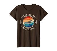 Murmure Bécasse T-Shirt, Femme, Marron, XL