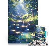 Murmure de la forêt Puzzles de 1000 pièces pour Adultes Jouets de Divertissement Familial pour la décoration intérieure 38x26cm