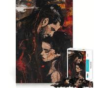 Murmure de Passion Puzzle de 1000 pièces pour Adolescents Jeu Stimulant Le Cerveau Emboîtement précis sans espaces Activité relaxante en Groupe à l'intérieur (50x75cm)