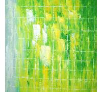 MURMURE VERT - Tableau design aux nuances de vert Vert