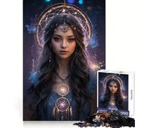 Murmures dans la Toile Puzzle de 1000 pièces pour Adolescents Pensée Claire, Engagement Doux, Assemblage Ferme, Joli Cadeau (38x52cm)