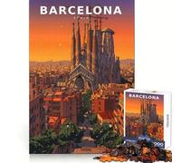 Murmures de Pierre dans Un crépuscule rétro Puzzle de 1000 pièces pour Adolescents Développe la logique et Offre Un Loisir agréable Assemblage précis Idée Cadeau de Noël (50x75cm)