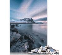 Murmures de Snfellsnes - Puzzle 1000 pièces pour Adultes et Enfants - Jeu de Puzzle - Cadeau - 38 x 26 cm