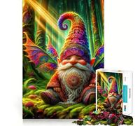 Murmures des Bois Puzzle 1000 pièces pour Adultes Jeu de mémoire Amusant Découpe Nette Pièces Robustes Cadeau Unique pour soulager Le Stress (38x26cm)