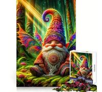 Murmures des Bois Puzzle de 1000 pièces pour Adultes Stimulation Cognitive Évasion méditative pour Les fêtes (38x26cm)