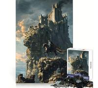 Murmures des Royaumes en Ruines Puzzle de 1000 pièces Réflexion Claire Distraction Douce Bords précis Cadeau significatif (38x26cm)
