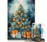 Murmures d'hiver Puzzle de 1000 pièces Jeu créatif et d'habileté Emboîtement Parfait Aucune pièce détachée Activité de Partage et de complicité avec Les Proches (50x75cm)