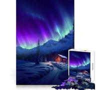 Murmures d'hiver Puzzle de 1000 pièces pour Adolescents Développe l'esprit d'analyse Facile à décomposer Découpe Nette (38x26cm)