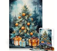 Murmures d'hiver Puzzle de 1000 pièces pour Adolescents Stimule la réflexion, favorise Une Douce Implication, s'emboîte Parfaitement, (38x52cm)