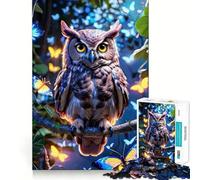Murmures du Clair de Lune Puzzle de 1000 pièces pour Adolescents Jeu Stimulant Le Cerveau Emboîtement précis sans espaces Activité relaxante en Groupe à l'intérieur (38x52cm)