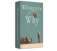 Murmures du Pourquoi - 56 cartes oracles de guidance pour la croissance personnelle et la clarté, outil de réflexion, coffret cadeau de pleine conscience pour les amis, jeu de cartes oracles pour débu