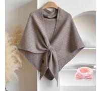 Murou Fashion Shawl,Knitted Shawls And Wraps for Women,Cardigan Cape Cashmere Shoulder,Women's Solid Color Scarf (#07)