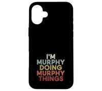 Murphy Name Murphy Personalized Name First Given Coque pour iPhone 16 Plus