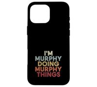 Murphy Name Murphy Personalized Name First Given Coque pour iPhone 16 Pro Max
