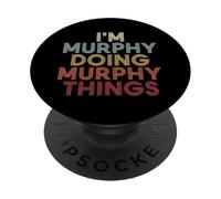 Murphy Name Murphy Personalized Name First Given PopSockets PopGrip Adhésif