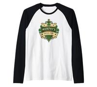 Murphy's Irish Pub St. Patrick's Day 2025 Trèfle Manche Raglan