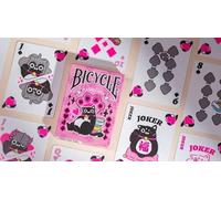 Murphy's Magic Supplies, Inc. Cartes à jouer Bicycle Cat (rose) par US Playing Card Co.