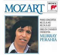 Murray Perahia Mozart: Piano Concerti No. 22, K. 482 & No. 24, K. 491 (CD)