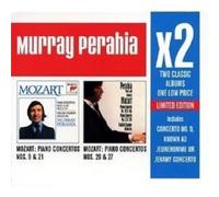 MURRAY PERAHIA "X2 MOZART: CONCERTOS FOR PIANO.." 2 CD