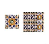 Murs en PVC à motif marbre vintage pour cuisine, salle de bain, salon - Imperméable - À décoller et à carreler (A)