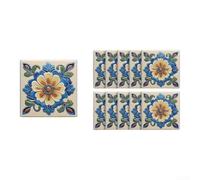 Murs imperméables en PVC avec motif de carreaux de marbre vintage adaptés pour décoller et appliquer sur les murs intérieurs de la maison (C)