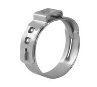 Murtenze Lot de 50 colliers de serrage en acier inoxydable, 2,5 cm, anneaux de serrage pour raccords de tuyaux PEX