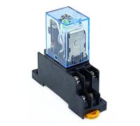 MURVE 1 lot de relais MY2P HH52P MY2NJ 110 V 220 V 380 V bobine de qualité à usage général DPDT micro mini relais (taille : AC 220 V)