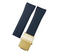 MURVE Bracelet de montre en caoutchouc 21 mm 22 mm de rechange pour MIDO M026 Ocean Star HydroConquest étanche Sport Bracelet, 21mm, Agate