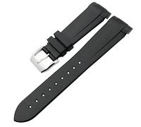 MURVE Bracelet de montre en caoutchouc 22 mm en silicone pour Tudor Heritage Black Bay Pelagos bracelets étanches, 22mm, Agate