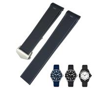 MURVE Bracelet de montre en caoutchouc de silicone pour montre Tag Heuer Carrera Aquaracer 300 WAY201A WAY211C 20 mm 22 mm, 20 mm, Agate