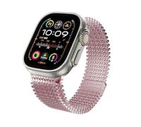 MURVE Bracelet de montre Pour Ultra 2 1 49mm 46mm 45mm 44mm 40mm 41mm 42mm Bracelet Milanis pour IWatch série 10 9 8 7 6 5 4 Se bracelets de montre(Rose powder,S10-42mm)