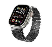MURVE Bracelet de montre Pour Ultra 2 1 49mm 46mm 45mm 44mm 40mm 41mm 42mm Bracelet Milanis pour IWatch série 10 9 8 7 6 5 4 Se bracelets de montre(Black,S10-42mm)
