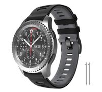 MURVE Bracelet de rechange en silicone souple pour Gear S3 Frontier/Classic Galaxy Watch 46 mm, 22 mm pour Gear S3 Frontier/S3 Classic/Galaxy Watch 3 45 mm/Ticwatch Pro S2/E2, taille unique, Agate