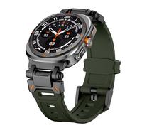 MURVE Bracelet en caoutchouc pour Samsung Galaxy Watch Ultra 47 mm Correa Ultra 47 mm Métal à ajustement rapide pour homme, Watch Ultra, Agate