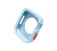 MURVE Coque en TPU pour Apple Watch Series Ultra 49 mm 9 8 7 41 mm 45 mm avec cadre antichoc pour iWatch 6 5 SE 4 40 44 mm(Light blue,41mm)