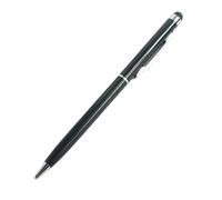 MURVE Lot de 100 mini stylets universels en métal 2 en 1 avec stylo à bille à bille 13 couleurs (J, bleu)