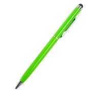 MURVE Lot de 100 mini stylets universels en métal 2 en 1 avec stylo à bille à bille roulante 13 couleurs (D, noir)