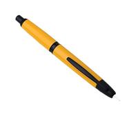 MURVE Stylo-plume rétractable rétro noir mat à pointe extra fine de 0,4 mm pour écriture (08)