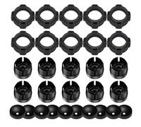 MURYE Adaptateur d'écrou de boulon en silicone pour plusieurs supports mobiles, construction ABS, support d'angles flexibles