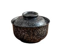 MURYE Bol à soupe recouvert de céramique de qualité supérieure avec couvercle, passe au four à micro-ondes, grand bol à ramen pour manger dans n'importe quel environnement bol couvert