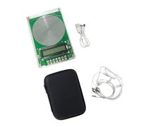 MURYE Casque à fréquence réglable avec générateur de résonance Schumanns, sac de transport compact et contrôle numérique, kit d'accessoires électroniques de voyage